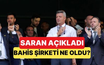 Fenerbahçe Başkanı Sadettin Saran, Sahibi Olduğu Saran Holding&apos;e Veda Etti