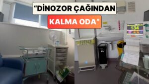 İngiltere'de Doğum Yapan Bir Kadın Kaldığı Hastane Odasını Paylaştı: "Dinozor Çağından Kalma Oda"