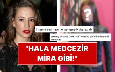 Zaman Ona İşlememiş: Serenay Sarıkaya’nın 9 Yıldaki Karşılaştırması Karşısında Hayrete Düşen Kullanıcılar