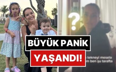 Bengü, Çocukları ve Kardeşleriyle Çıktığı Tekne Turunda Hortuma Yakalandı!