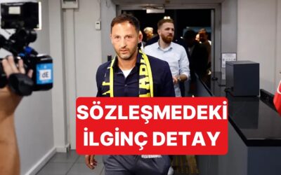 Fenerbahçe, Tedesco ile Yolları Ayırırsa Sözleşmedeki İlginç Bir Madde Devreye Girecek