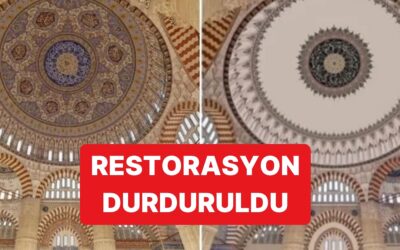 Kamuoyunda Tepkiyle Karşılanan Selimiye Camii&apos;ndeki Restorasyon Durduruldu