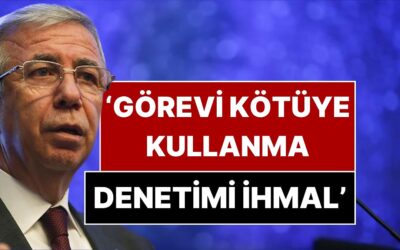 İçişleri Bakanlığı Mansur Yavaş Hakkında Soruşturma İzni Verdi