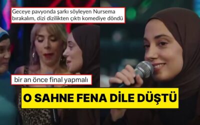 Kızılcık Şerbeti’nde Nursema’nın Pavyonda Şarkı Söylemesi Sosyal Medyada Fena Dile Düştü!