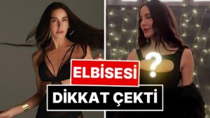 Alem Dergisi Davetinde Pozdan Poza Giren Ece Sükan Elbisesiyle Dikkat Çekti!
