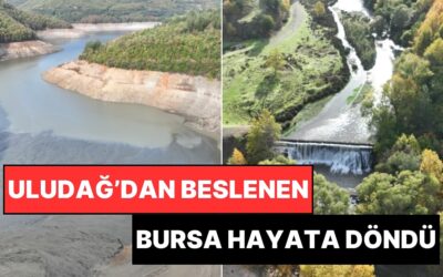 Bursa Doğa Ana Yaralarını Sardı: Kuruyan Dereler Yağmurla Yeniden Hayat Buldu