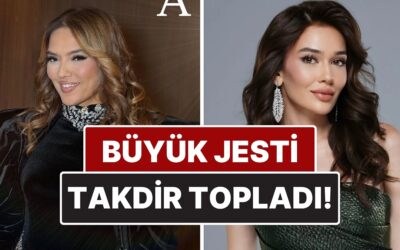 Makyöz ve Saç Artisti Olmadığı Söylenen Miss Universe Temsilcimiz Ceren Arslan&apos;a Demet Akalın&apos;dan Büyük Jest!