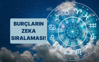 Zeka Testine Gerek Yok! Burçlar Kendi Aralarında Kaçıncı Zeki?