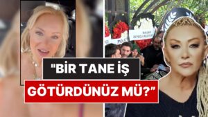 Menajerlere Ateş Püskürdü: Güllü&apos;nün Cenazesine Gönderilen Çelenkler Hilal Cebeci’yi Çileden Çıkardı!