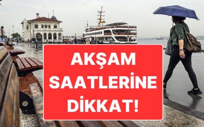 23 Kasım Pazar İstanbul Hava Durumu: Akşam Saatlerine Dikkat