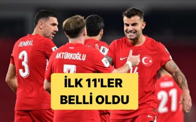 Bulgaristan-Türkiye Maçında İlk 11&apos;ler Belli Oldu