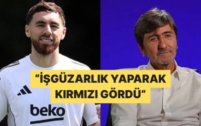Rıdvan Dilmen&apos;den Kırmızı Kart Gören Orkun Kökçü İçin Dikkat Çeken Sözler