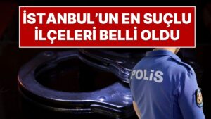 İstanbul&apos;da 2025 Yılının İlk 9 Ayında En Çok Suçun İşlendiği İlçeler ve Karakollar Belli Oldu