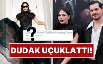 Eşref Rüya&apos;nın Tanıtımı İçin Çağatay Ulusoy&apos;la Cannes&apos;a Giden Demet Özdemir&apos;in Elbisesinin Fiyatı Şoke Etti!