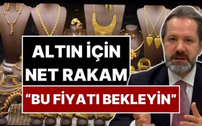 İslam Memiş Altın Almak İsteyenlere Net Rakam Verdi: “Bu Fiyatı Bekleyin”