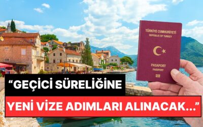 Karadağ Hükümeti Açıkladı: Türk Vatandaşları İçin Yeni Vize Adımları Atılacak