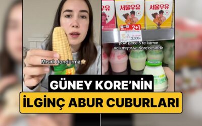 Güney Kore&apos;den Aldığı Abur Cuburlara Fiyat Performans Karşılaştırması Yapan Kişi
