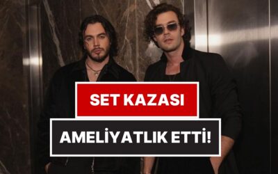 İsmail Ege Şaşmaz Set Kazası Geçirdi, Ameliyatlık Oldu!