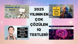 2025 Yılında En Çok Çözülen IQ Testleri