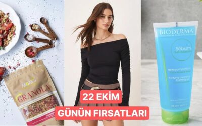 Bugün İndirimde Neler Var? Bioderma İndirimlerinden DeFacto Ürünlerine 22 Ekim 2025 Günün Fırsatları