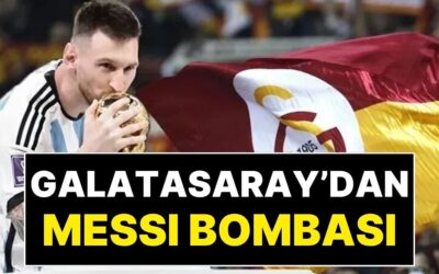 Ünlü Gazeteciden Bomba Transfer İddiası: Lionel Messi Galatasaray’a mı Geliyor?