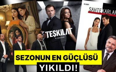 Kimse Tahtından Edemiyor Derken Yeni Dizi Zirveden İndirdi: 19 Ekim Pazar Günü Reyting Sonuçları Belli Oldu