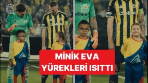 Fenerbahçe Maçında Seremoniye Çıkan Eva&apos;nın Ederson&apos;la Yaşadığı An Yürekleri Isıttı