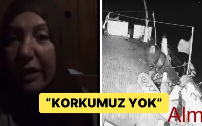 Sumud Filosu&apos;nda Yer Alan İkbal Gürpınar Çektiği Son Videoda &quot;Korkumuz Yok&quot; Dedi