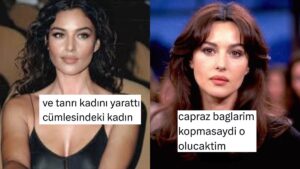 Monica Belluci&apos;nin Güzelliğini Kendi Tarzlarıyla Anlatan X Kullanıcıları