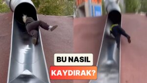 Boston&apos;da Bir Polis&apos;in Videosunun Ardından Viral Olan Kaydırağı Deneyip Perişan Olan İnsanlar