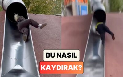 Boston&apos;da Bir Polis&apos;in Videosunun Ardından Viral Olan Kaydırağı Deneyip Perişan Olan İnsanlar