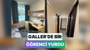 Galler&apos;de Üniversite Okuyan Bir Öğrenci Kaldığı Ücretsiz Yurt Odasını Paylaştı