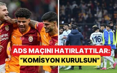 Galatasaray, Adana Demirspor Maçını Hatırlatarak "Komisyon Kurulsun" Çağrısı Yaptı