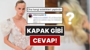 Son Halini Paylaşan Didem Soydan&apos;dan Bir Kullanıcıdan Gelen Estetik Sorusuna Kapak Gibi Cevap!