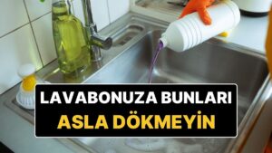 Bu Maddeleri Sakın Lavabonuza Dökmeyin! Çoğu Kişi Farkında Olmadan Yapıyor