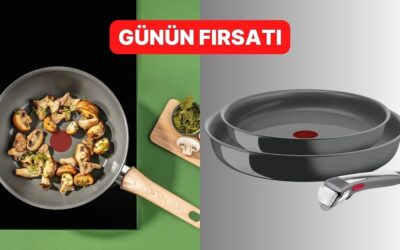 Günün Fırsatı: Mutfakların Yeni Gözdesi Tefal Ingenio Ceramic Renew Tava Seti İndirimde!