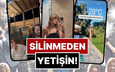Silinmeden Yetişin: 20 Eylül&apos;de Ünlülerin Paylaştığı &quot;Kaçarsa Yazık Olur&quot; Temalı Instagram Hikayeleri!