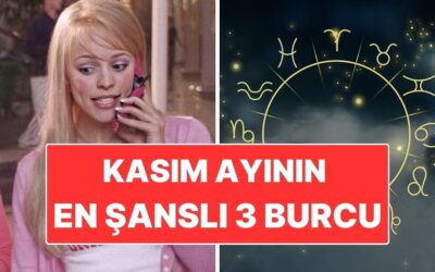 Kasım Ayının En Şanslı Burçları: Şans Kapıyı Üç Kez Çalıyor!