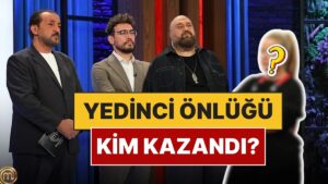 28 Aralık Pazar MasterChef Altın Kupa'da Yedinci Altın Önlük Kimin Oldu? 7. Altın Önlüğü Kim Aldı?