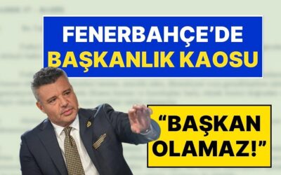 Ahmet Çakar’dan Flaş İddia: “Sadettin Saran Fenerbahçe Başkanı Olamaz, 3 Yıla Kadar Cezası Var”