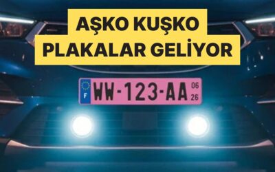 Fransa&apos;da Araç Plakalarında Köklü Değişikliğe Gidiliyor