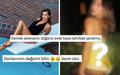 Hailey Bieber&apos;ın İç Çamaşırını Andıran Paris Moda Haftası Kombini X Kullanıcılarına Malzeme Verdi!