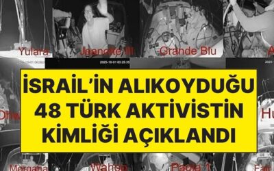 İsrail&apos;in Sumud Filosu&apos;na Düzenlediği Saldırıda Alıkoyduğu 48 Türk Aktivistin Kimliği Açıklandı