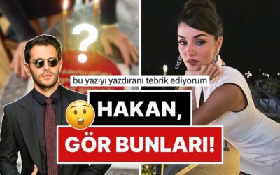 32 Yaşına Giren Hande Erçel&apos;den Hakan Sabancı&apos;ya Göndermeli Doğum Günü Pastasıyla Son Uyarı!