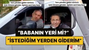İstanbul&apos;da Ters Yönde Giden Sürücülerin &apos;Pişkin&apos; Cevapları Sinirleri Hoplattı