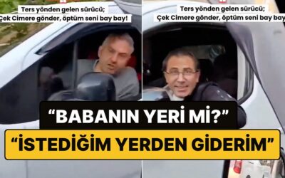 İstanbul&apos;da Ters Yönde Giden Sürücülerin &apos;Pişkin&apos; Cevapları Sinirleri Hoplattı