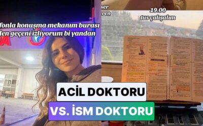 Bir Acil Doktoru ve Bir İSM Doktoru Sıradan Bir Mesai Günlerini Karşılaştırdı
