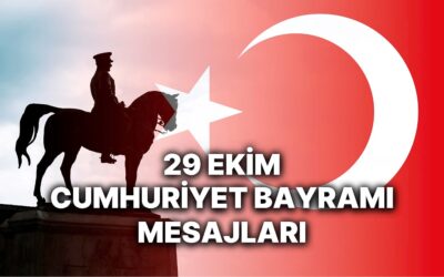 29 Ekim Cumhuriyet Bayramı Mesajları! Cumhuriyet'in 102. Yılında En Özel Atatürk'lü, Resimli Kutlama Mesajları