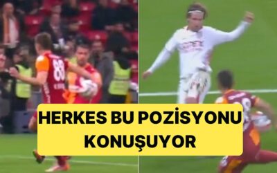 Galatasaray-Samsunspor Maçındaki Son Dakika Pozisyonu Çok Konuşuldu