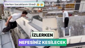 Emmanuel Nasshan İsimli Parkur Sporcusunun Fransa&apos;da Gerçekleştirdiği Gösteri Yürekleri Ağızlara Getirdi